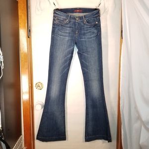 7 For All Mankind Flare Leg Jeans